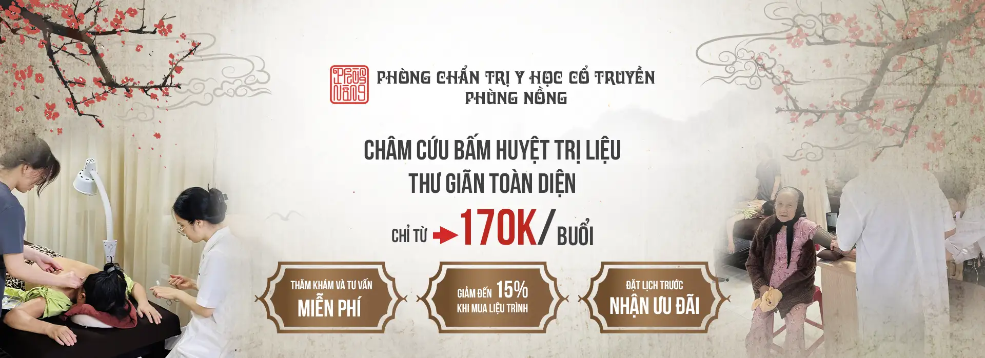 châm cứu trị liệu bấm huyệt
