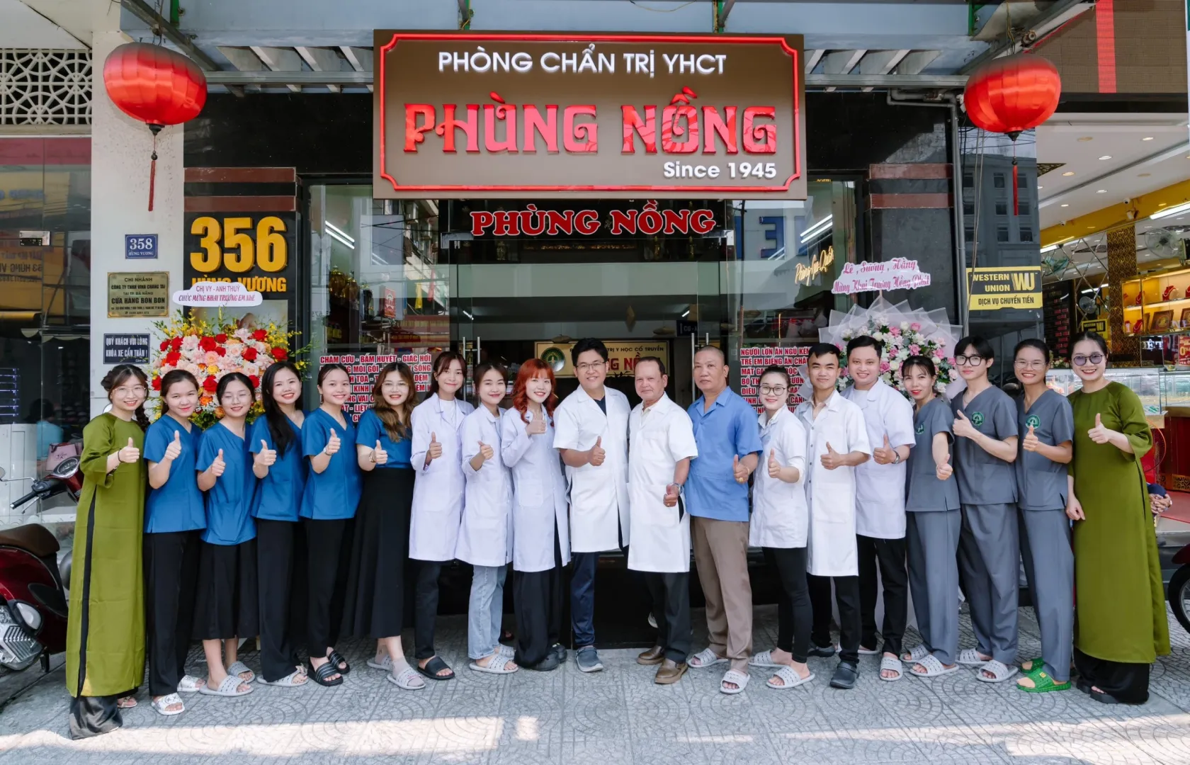 tập thể nhân sự đông y phùng nồng
